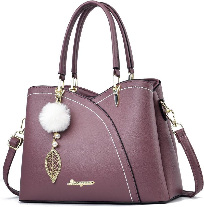 SiMYEER Purses and Handbags Top Handle Satchel Shoulder Bags Messenger Tote Bag for Ladies - Image 1